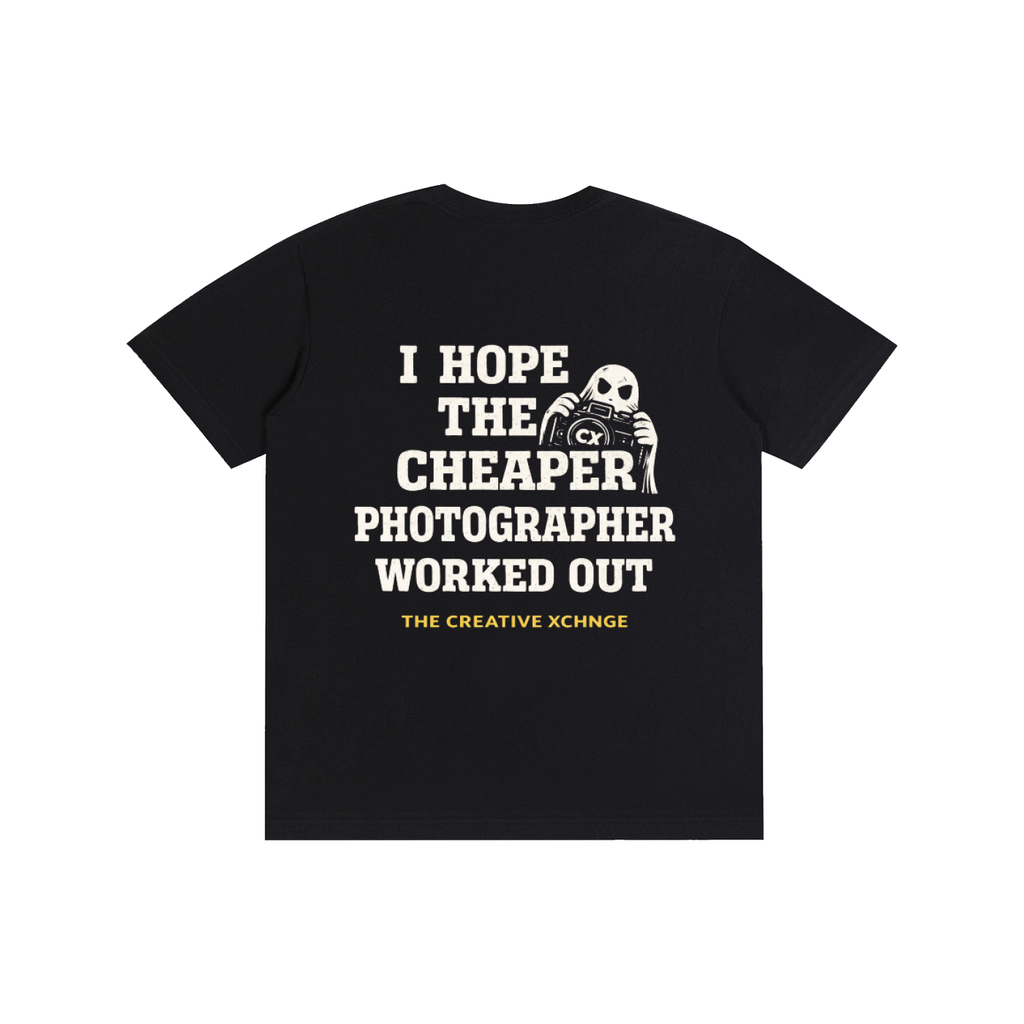 Cheaper Photographer Cotton T-Shirt